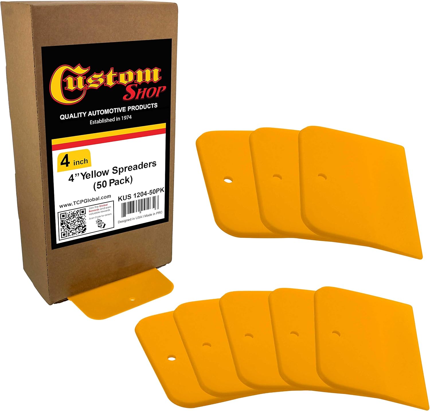 Custo Sho Inc Plasti Bod Fille Spreade Tool fo Automotiv Bod Filler (5 Pack) Putties Glazes Epox Resin Caulk Glue Plasti Spreade Tool