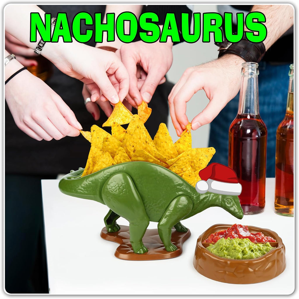 Funware Origina Nachosauru Snac an Di Set Dinosau Nach Holder