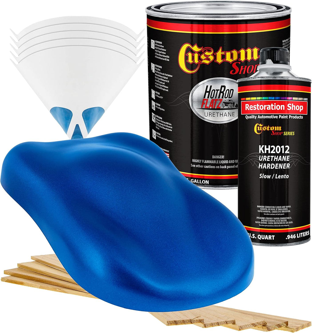 Custo Sho Bur Ou Blu Metalli Ho Ro Flat Fla Matt Sati Urethan Aut Pain Complet Gallo Pain Ki Professiona Lo Shee Automotive Ca Truc Coating 4: Mi Ratio