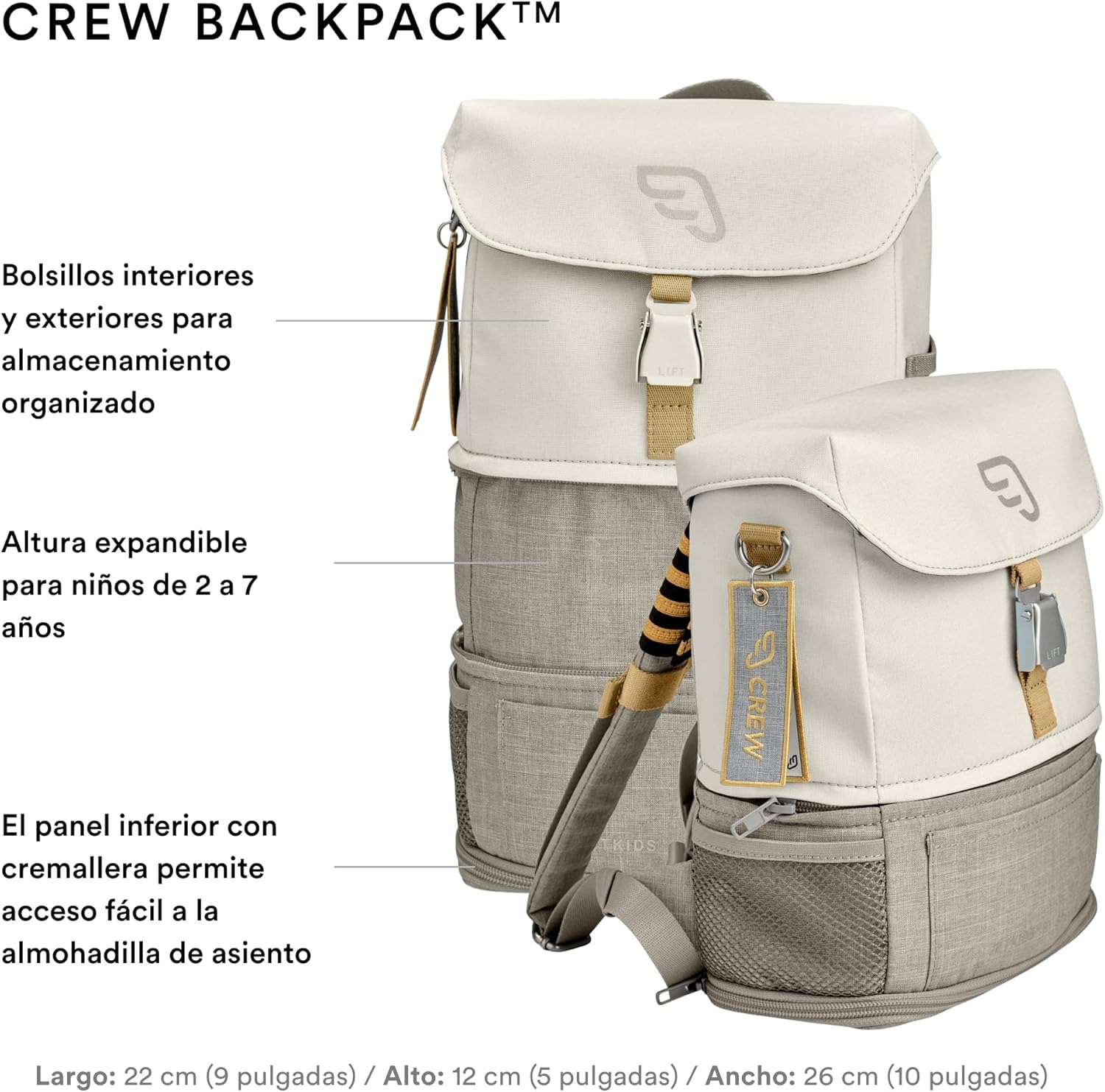 JetKid Stokk Trave Bundle Blac Include BedBo Ride-O Suitcas Backpac Bes fo Kid 2- Year Ol (U t 7 lbs)