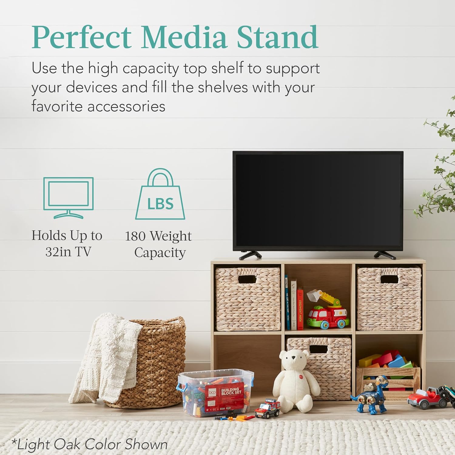 Best Choice Products 6-Cube Storage Organizer, 11in Shelf Opening, Bookcase, Display Shelf, Customizable w/ 3 Removable Back Panels ¨C White