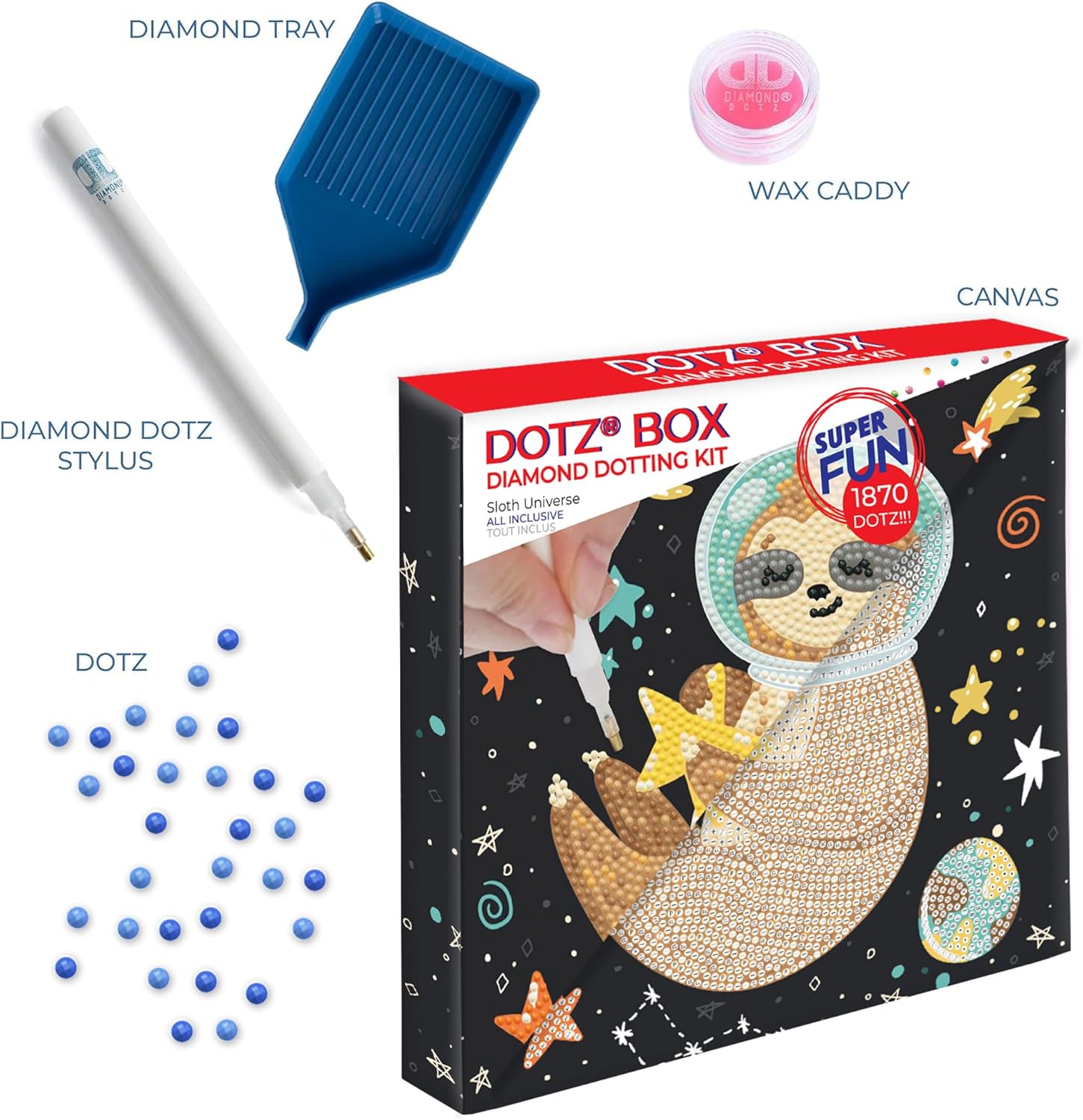 DIAMON DOT Slot Univers Dot Bo Anima Diamon Paintin Kit fo Adult Diamon Ar Kit Relaxin Creativ Craf Ki wit Dot Gem 8.7inchx8.7inch