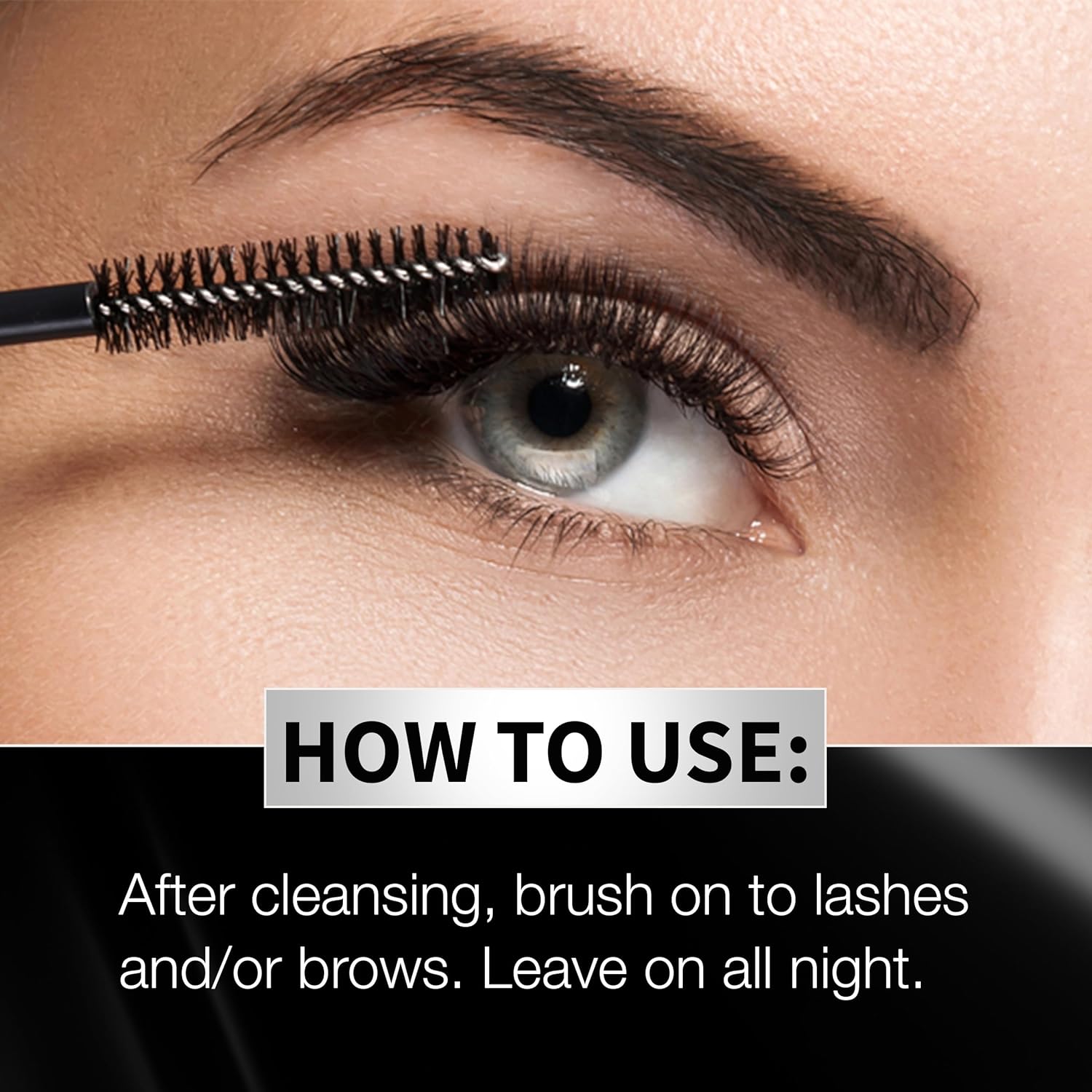 Ardell Brow Lash Growth Serum Accelerator, Eyebrow Conditioner, Strengthening and Nourishing Eyelash Serum for Fuller, Thicker Brows and Lashes, 0.25 fl oz
