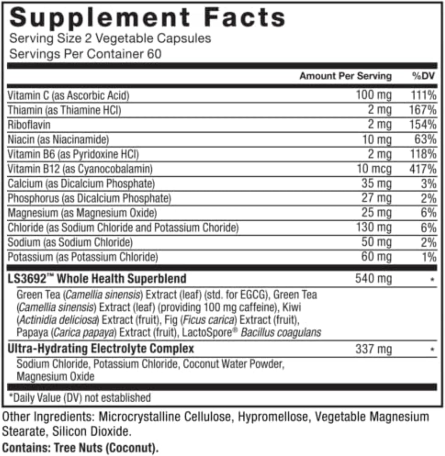 ProbioSli Weigh Los Essential Complet Dail Digestiv Healt an Weigh Los Probioti Supplemen fo Wome an Me wit Electrolyte an Gree Te Extract Forc Factor 12 Capsules