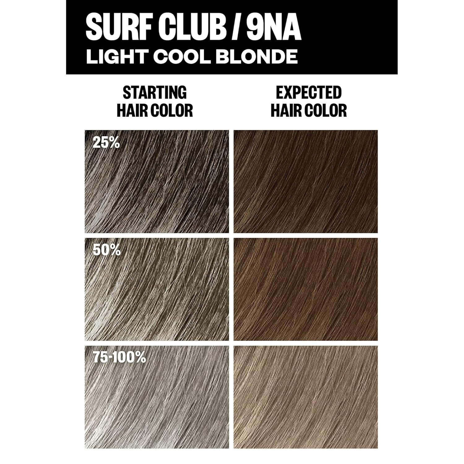 IGK Permanent Hair Color Kit | 9NA Surf Club - Light Cool Blonde | 100% Gray Color Coverage + Strengthen + Shine | Ammonia Free