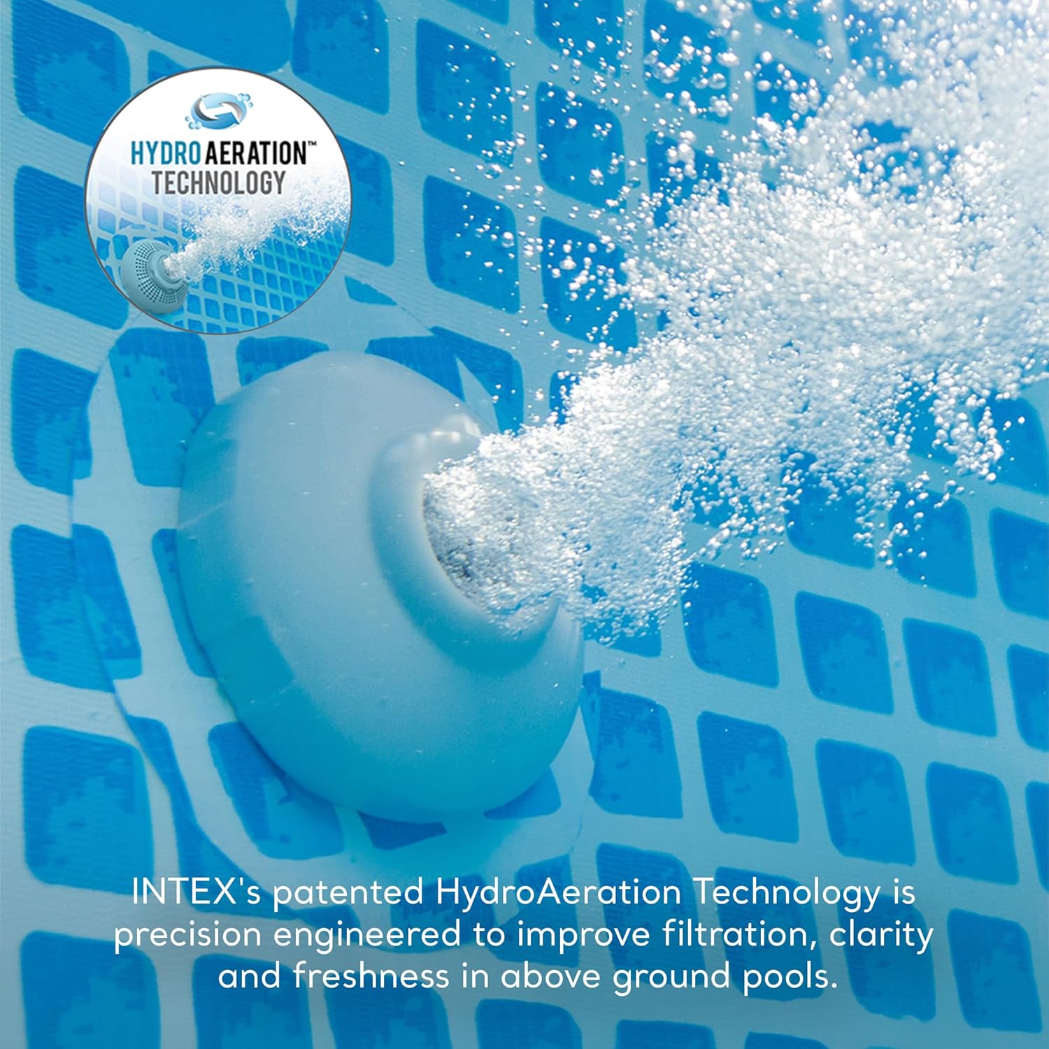 INTEX QS500 Krystal Clear Saltwater Chlorine System for Above Ground Pools: Keeps Water Clean and Clear ¨C Reduces Chemical Use ¨C Up to 7000 Gal. Pools