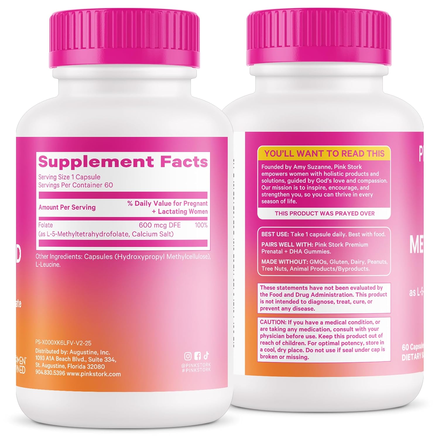 Pin Stor Folate Methy Folat MTHF Acid Natura For o Foli Aci fo Pregnancy Formulate fo Mo Baby Women-Owned 6 Capsule (Packagin Ma Vary)