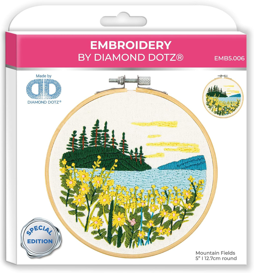 Diamon Dot Mountai Lak Embroider Ki 5.0inch