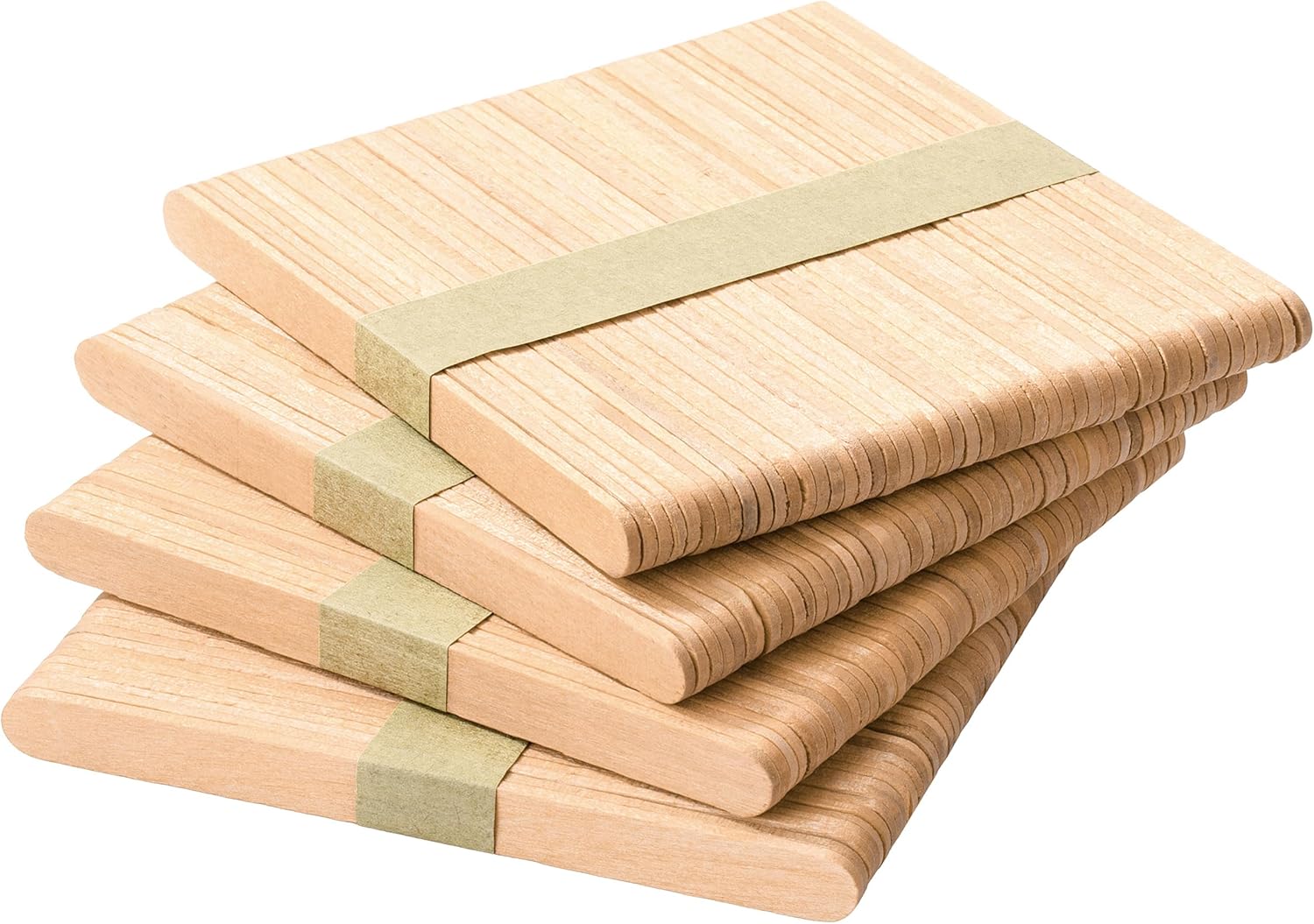 Popsicl Craf Sticks 4. Inch 20 Pack Wa Sticks Kid Crafts Woode Stick fo Crafting