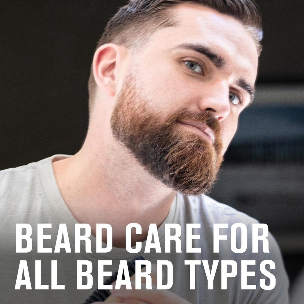 Every Man Jack Beard Essentials Gift Set for Men ¨C Complete Routine with 5 Full-Size Products ¨C Aged Bourbon Scent - Beard & Face Wash, Lotion, Oil, Butter & Comb