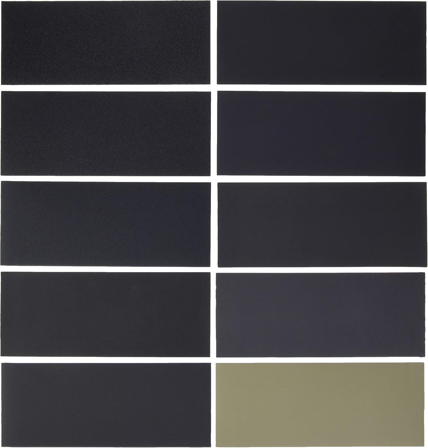 Dura-Gol Premiu 5 Shee Assorte 3-2/3inc 9inc We o Dr Sandpaper Grit 150 220 320 400 600 800 1000 1500 2000 300 ( Ea Automotiv Colo Sandin Polishing Woodworking Bloc Sander