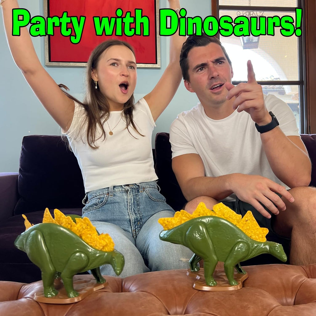 Funware Origina Nachosauru Snac an Di Set Dinosau Nach Holder