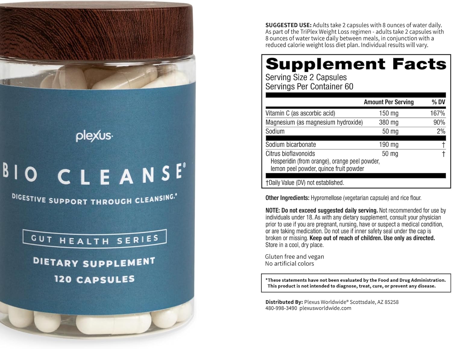 Plexus Bio Cleanse 120 ct.