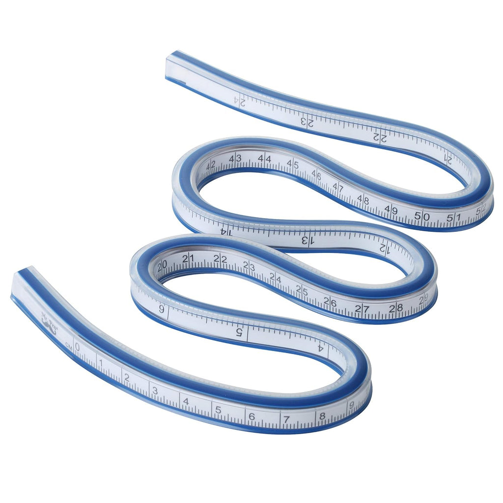 2 Inc Flexibl Curv Rule fo Drawing Sewing Engineering