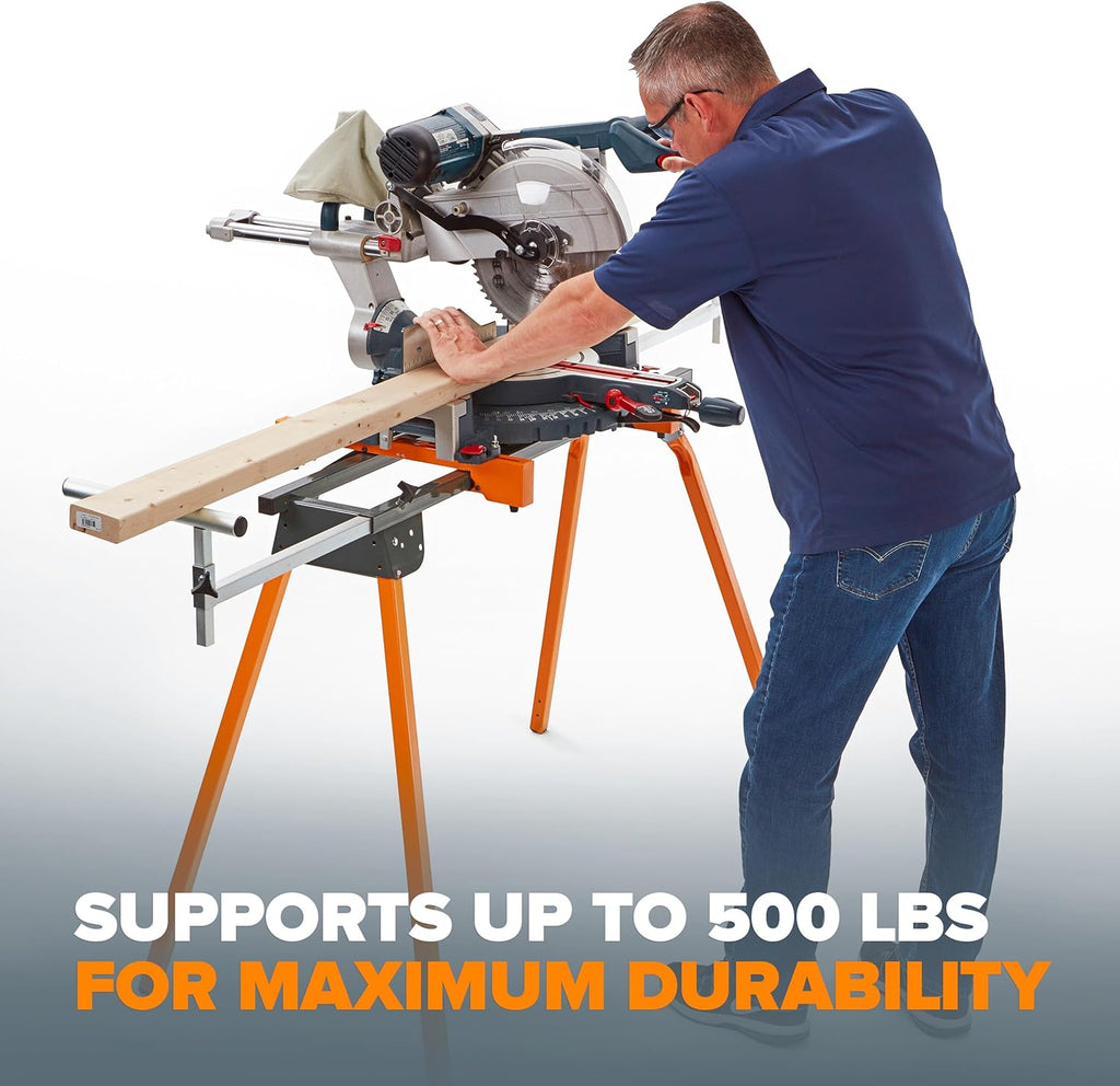 BOR Universa Mite Sa Stan wit Quic Releas Too Mountin System Portabl Mite Sa Stan 50 Lb Ma Weigh Loa 34-inc Heigh wit Outrigge Arm U t 11 Inche PM-4000 Orange