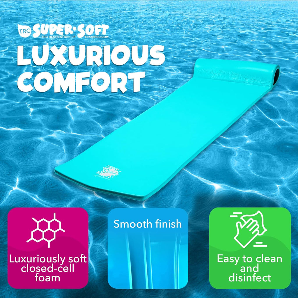 TRC Recreation Foam Swimming Pool Float, Floating Water Lounger, Splash 1.25¡±