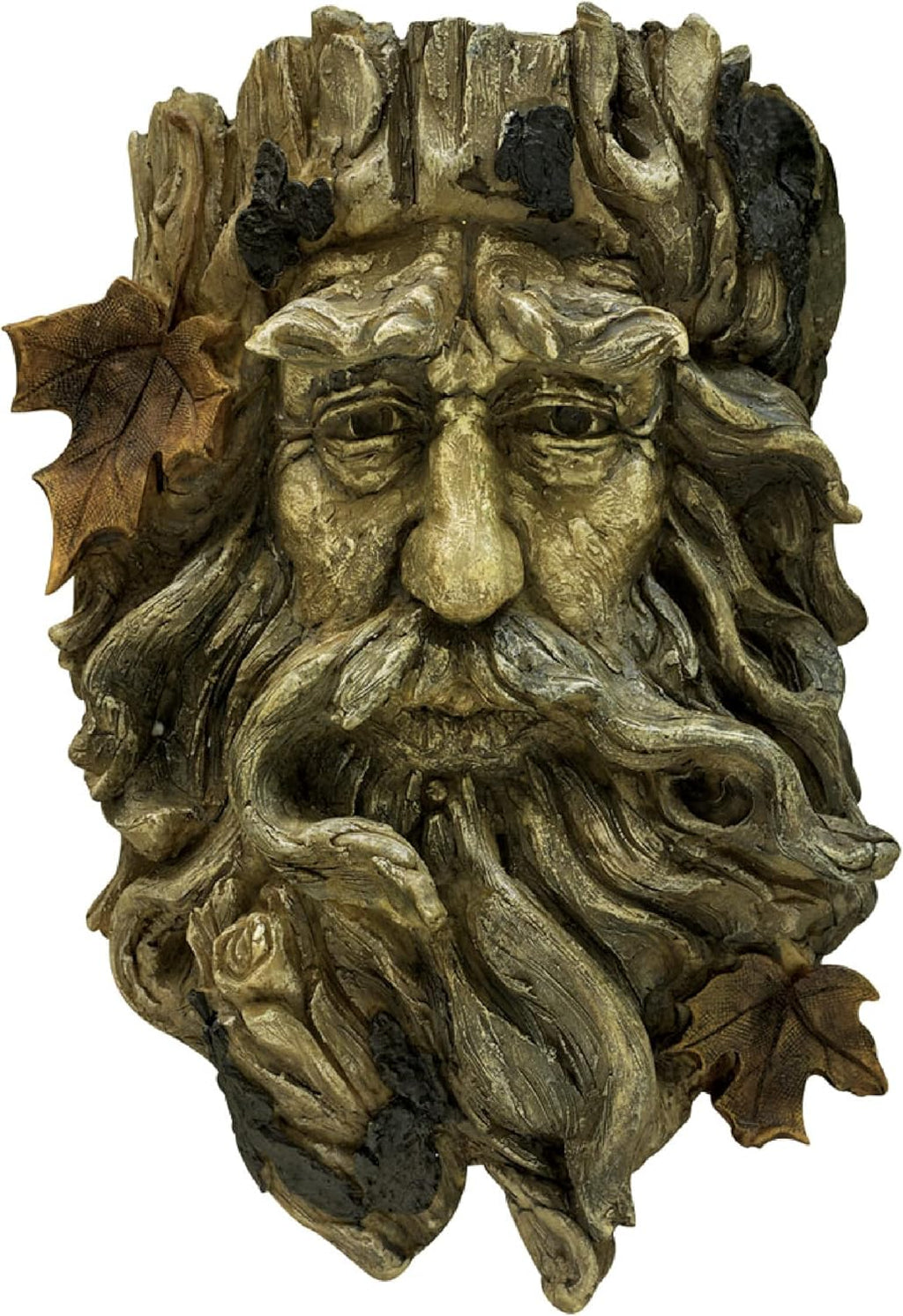 Bit an Piece 'Ol Man Tre Hangin Plante Yar Decoration Whimsica Tre Sculptur Indoor/Outdoo Decoratio Garde Peeke Yar Art