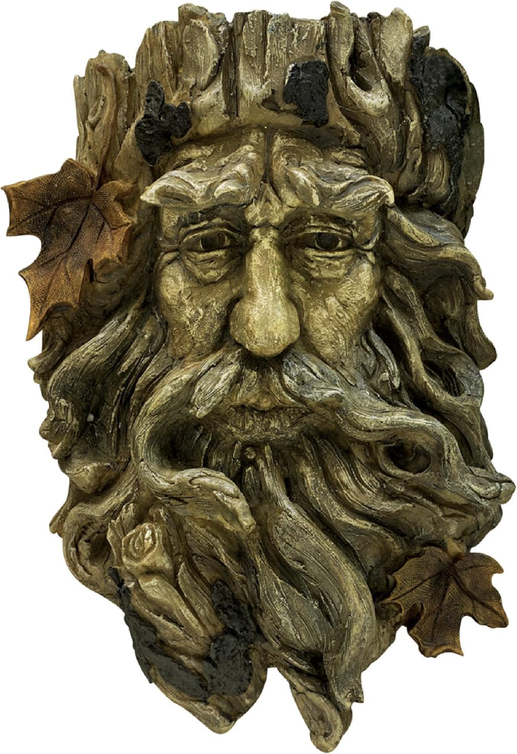 Bit an Piece 'Ol Man Tre Hangin Plante Yar Decoration Whimsica Tre Sculptur Indoor/Outdoo Decoratio Garde Peeke Yar Art