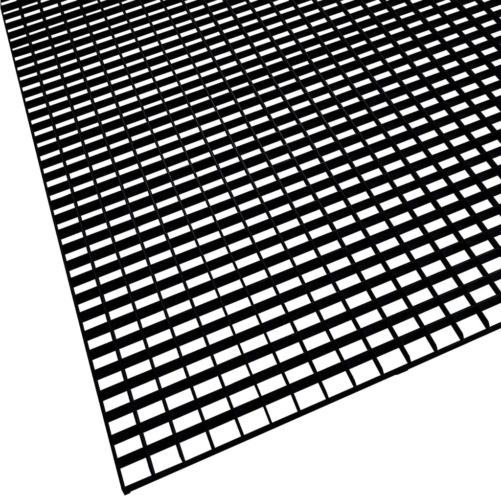 KastLit Eg Crat Pane 8-Pac i Blac Polystyren 2 5/8 4 5/8 wit 1/2inc 1/2inc 3/8inc Cel Siz Manufacture b America Louve Ceilin Ligh Covers HVA Grilles Aquariu Eggcrates