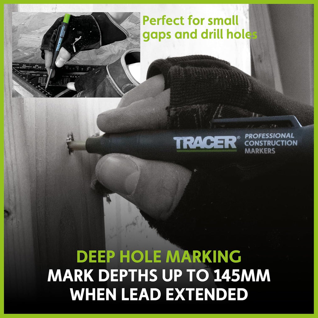 Trace Dee Hol Constructio Penci Sit Holster Extendabl 2 Carpente Penci wit Inbuil Carpente Penci Sharpener