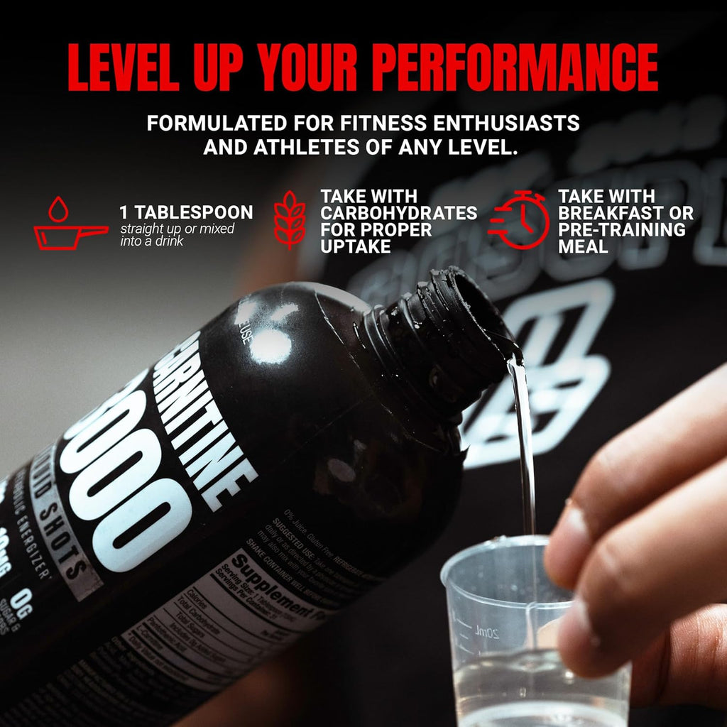 PROSUPPS L-Carnitine Liquid 1500, Stimulant-Free Liquid Shots for Men Women - Clean Workout Drink for Energy, Performance Muscle Recovery - No Sugar, No Carbs - 31 Servings, Berry