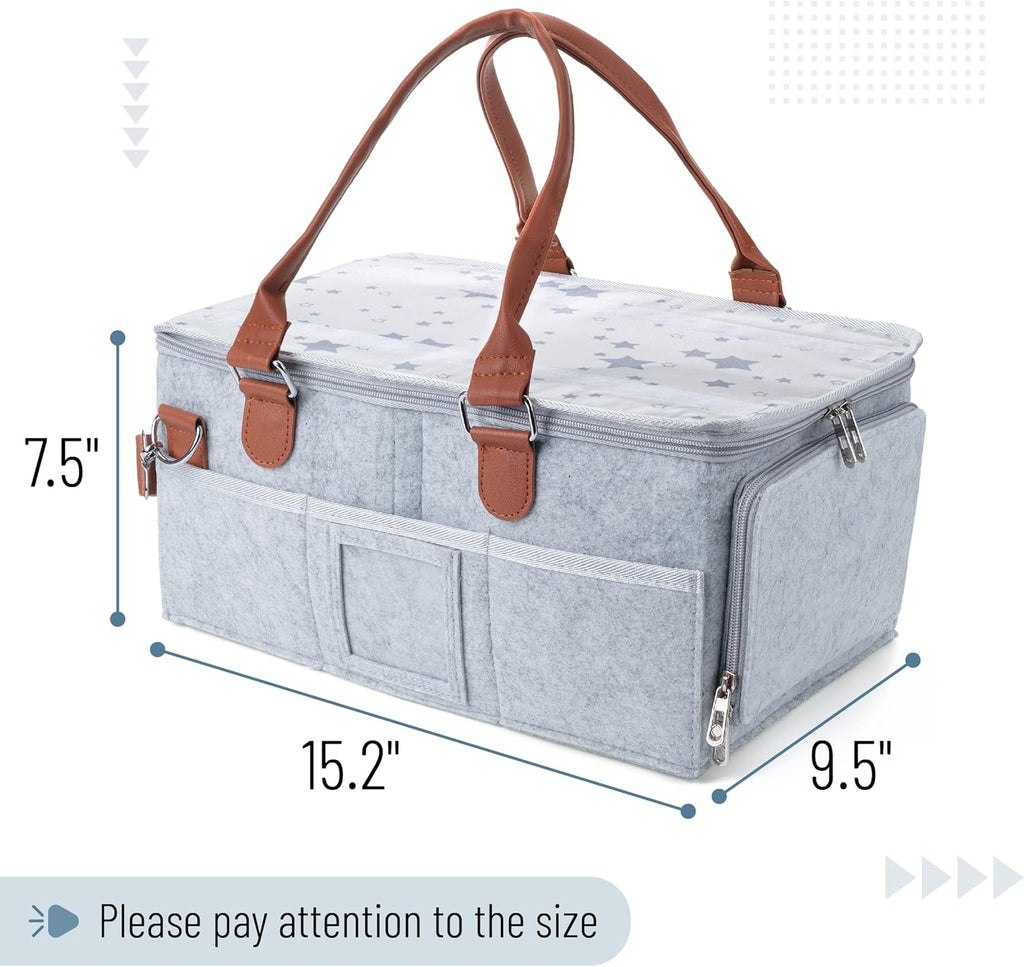 Bab Diape Cadd Organize wit Lid Bab Organizer Diape Cadd wit Lid