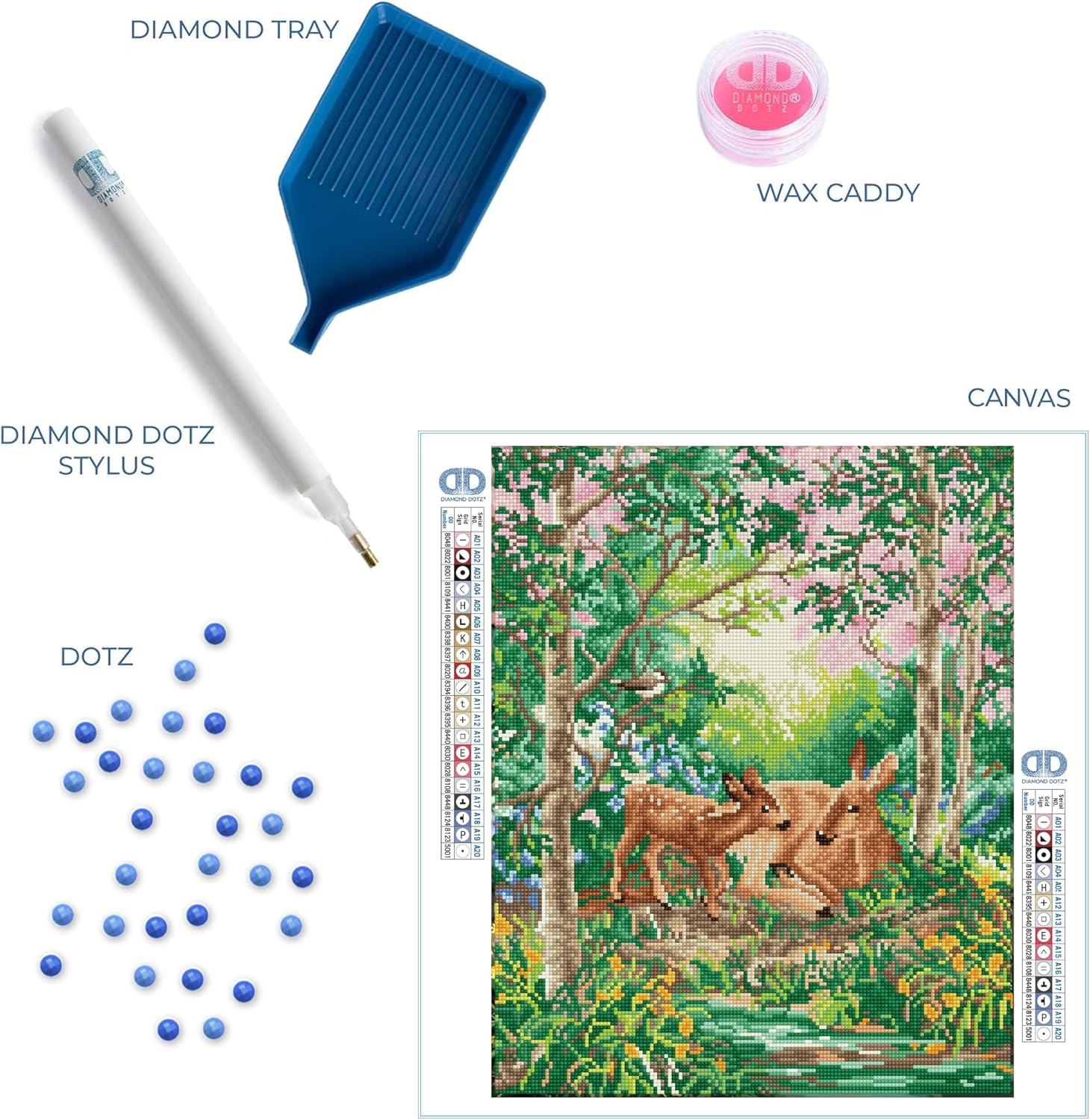 DIAMON DOT Do He Faw Natur Diamon Paintin Kit fo Adult Diamon Ar Kit Relaxin Creativ Craf Ki wit Dot Gem 20inchx16inch
