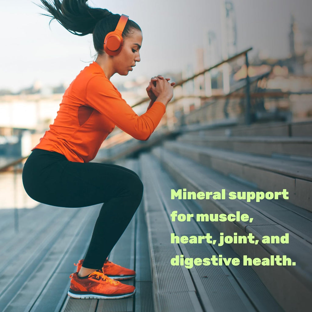 DEA SUPPLEMEN Magnesiu Citrat 500mg 24 Capsule Easil Absorbed Purifie Trac Minera Muscle Heart Digestiv Suppor On Day Non-GMO