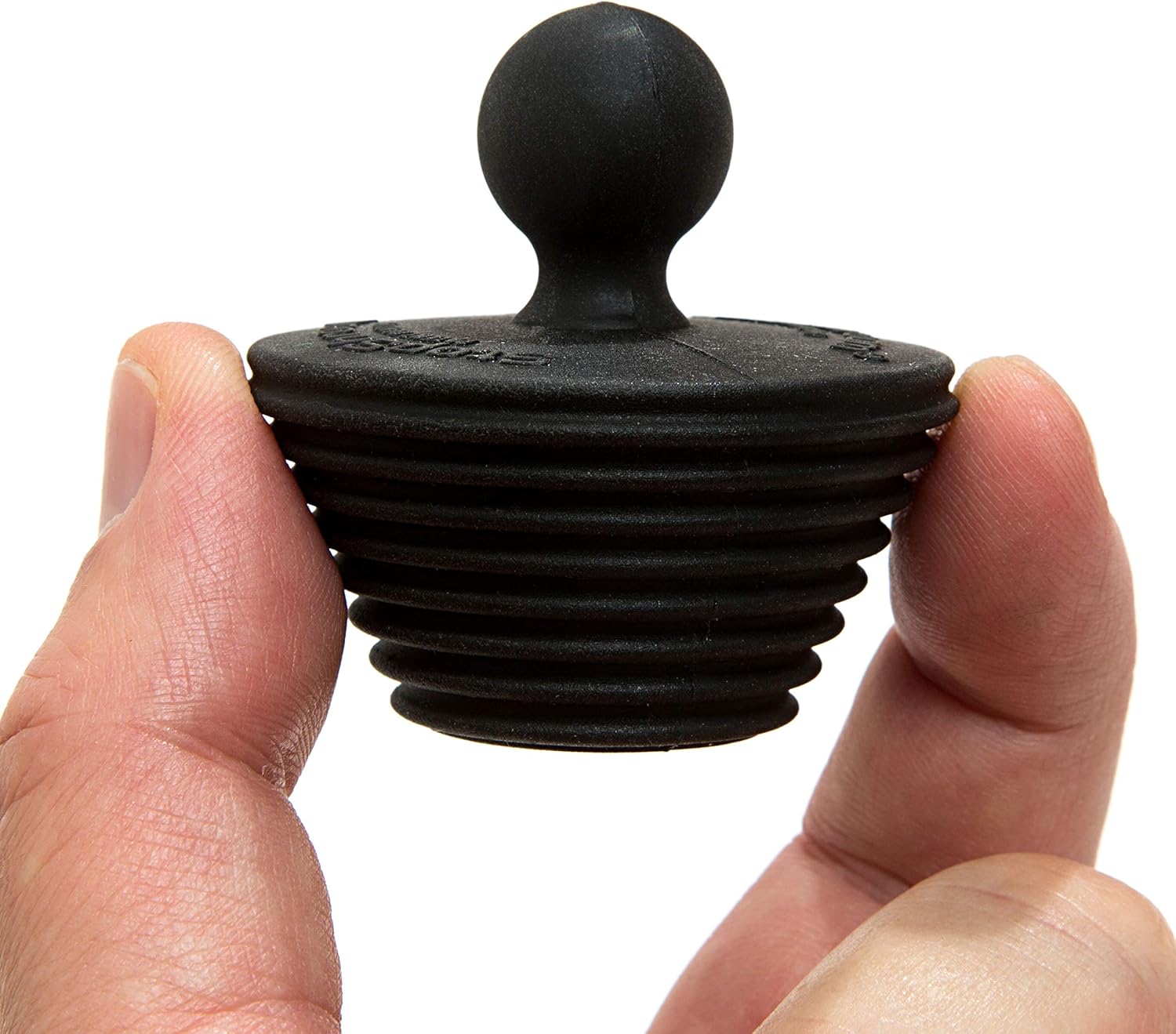 StopShroo Tu Pac Universa Stoppe fo Bathtu an Bathroo Sin Drains Blac Plu 2pk Count