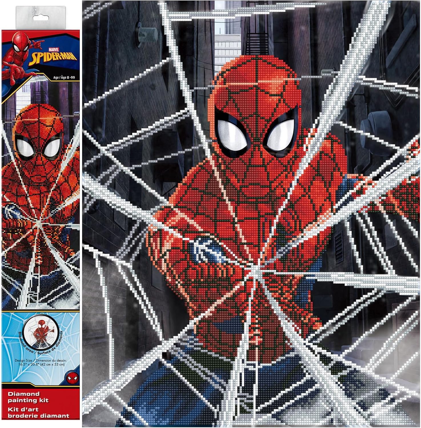 Camelo Dot Fabric Diamon Paintin Ki Web-Slngr