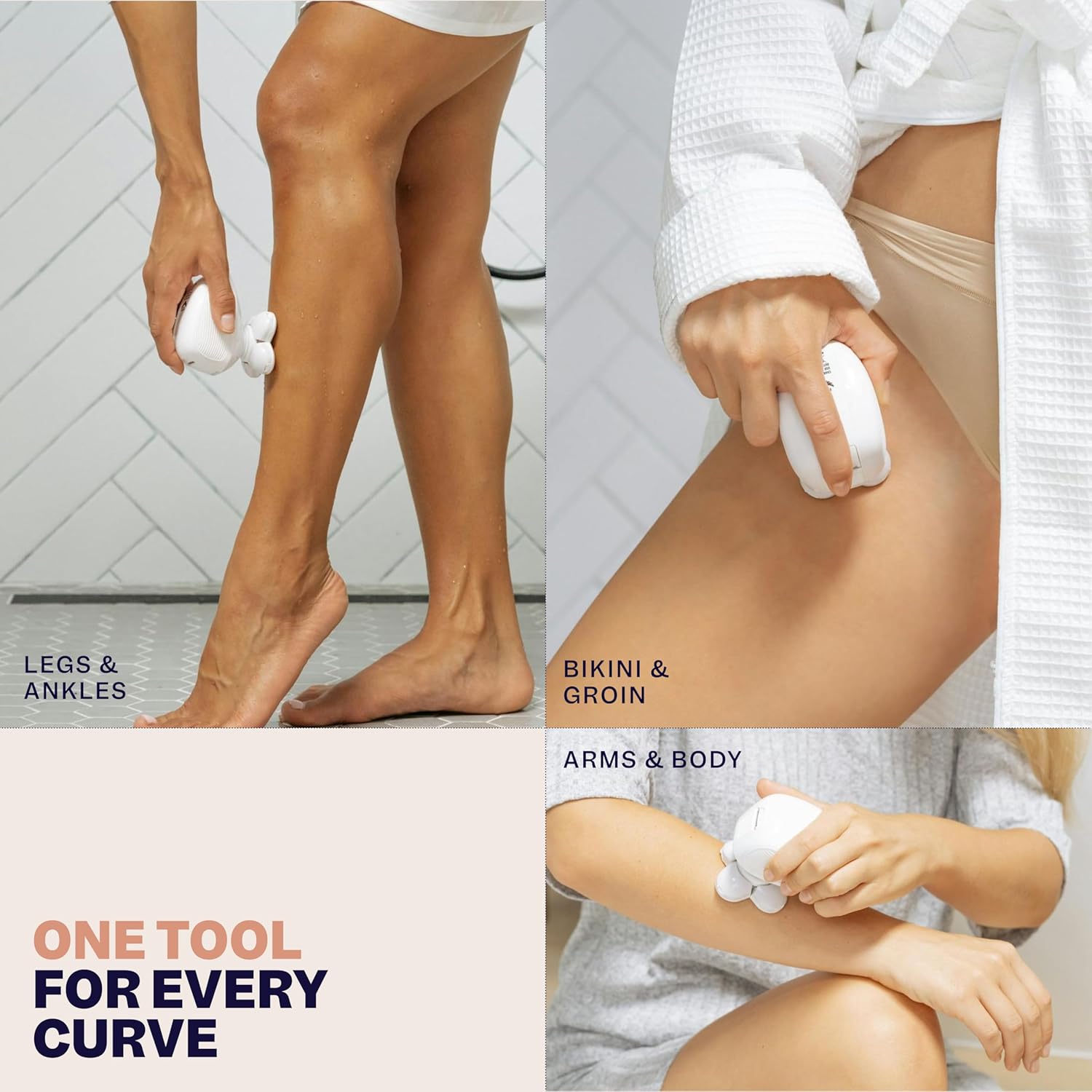 Freebir FlexSerie Electri Razo fo Wome Sil Smoot Legs Bod Hair Pubi Shave fo Privat Area Sensitiv Skin Bikin Trimmer