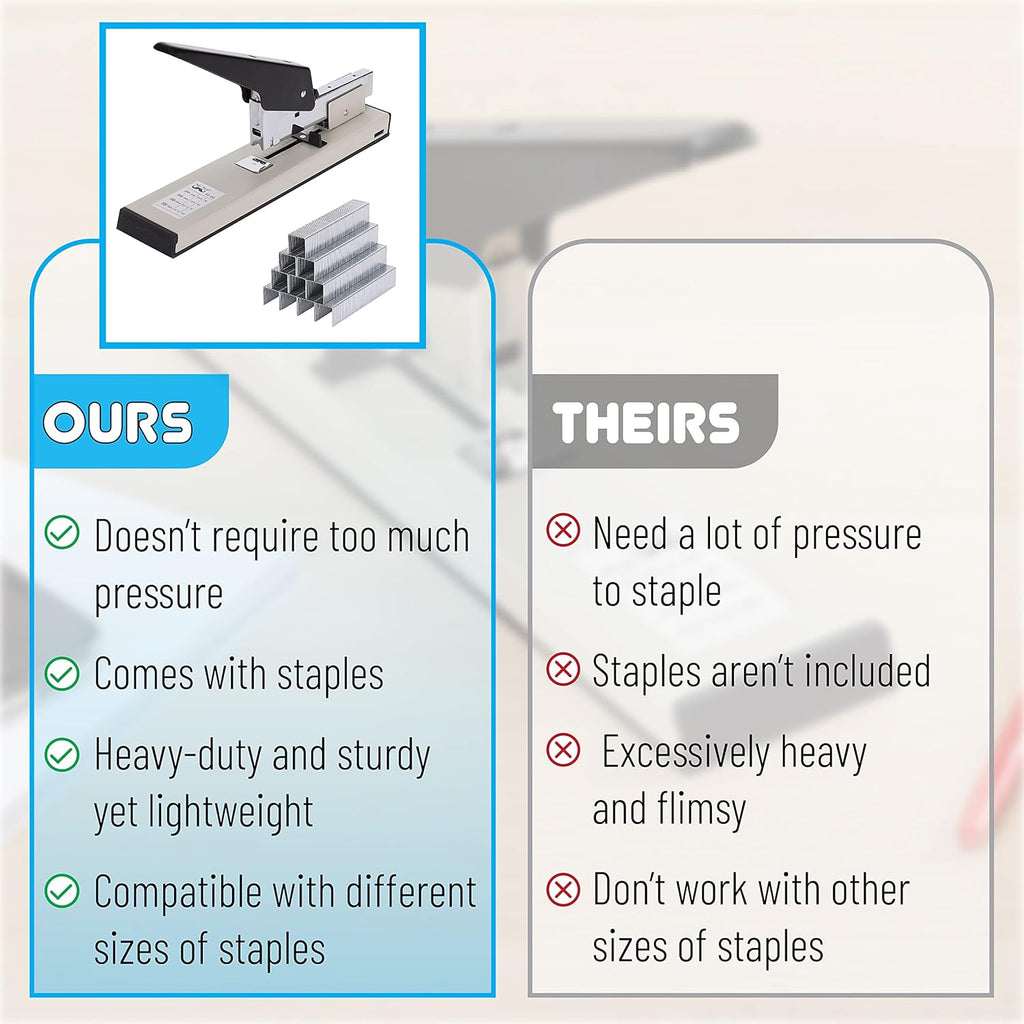Mr Pe Heav Dut Staple 100 Staples 10 Shee Hig Capacity