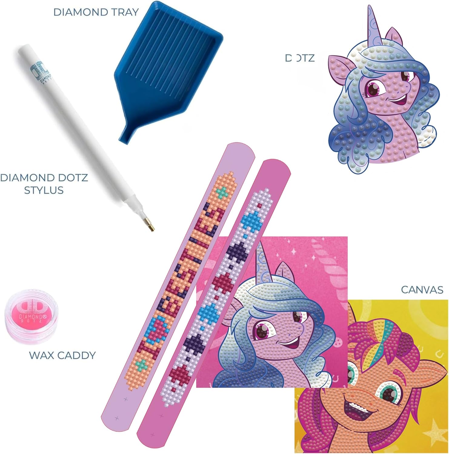 DIAMON DOT M Littl Pon Sparkl on Activit Se Diamon Paintin Kit fo Adult Diamon Ar Kit Relaxin Creativ Craf Ki wit Dot Gems