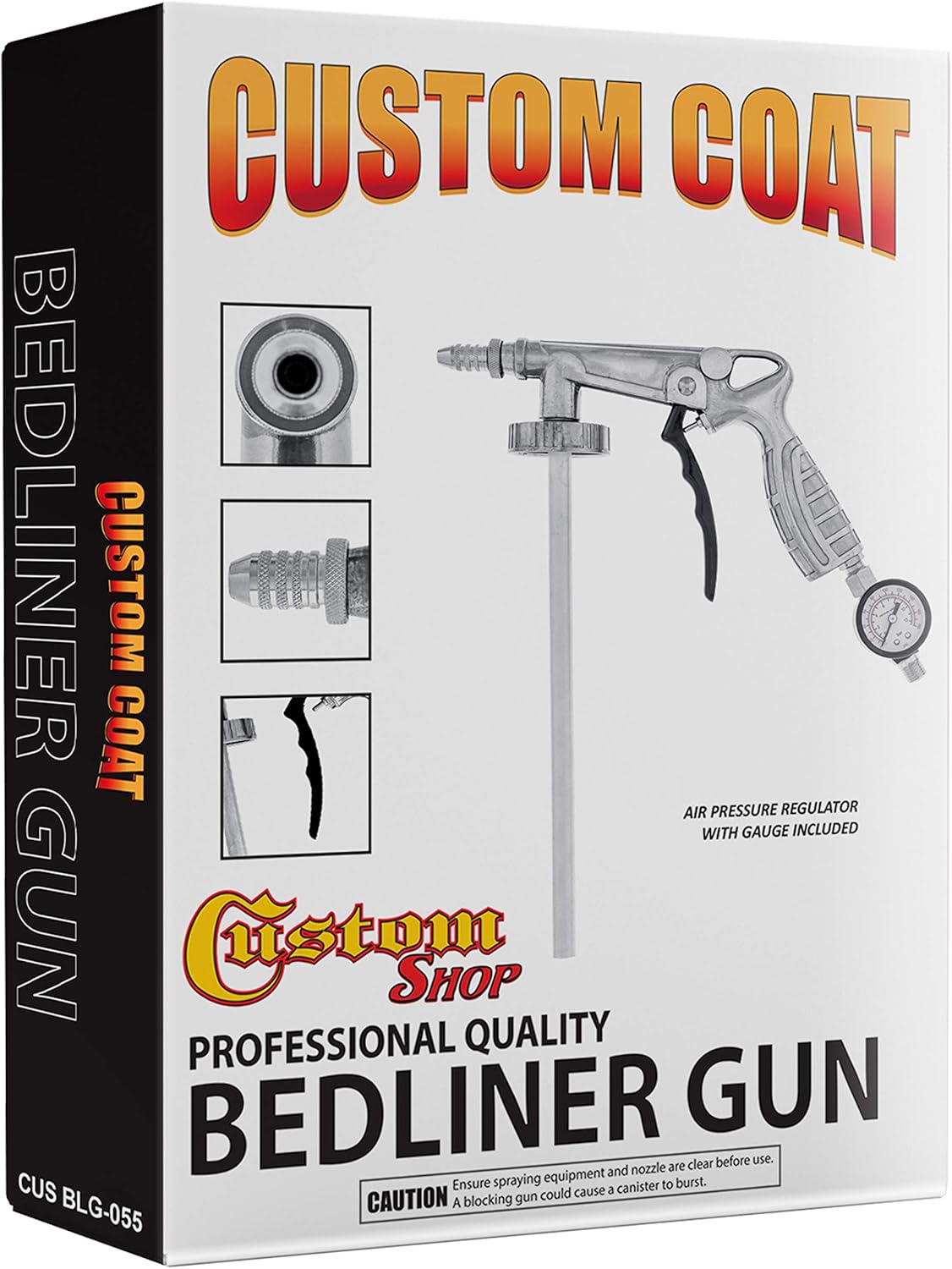 Custo Sho Bloo Re Urethan Spray-O Truc Be Line Ki an Custo Coa Spra Gu wit Regulator Liters