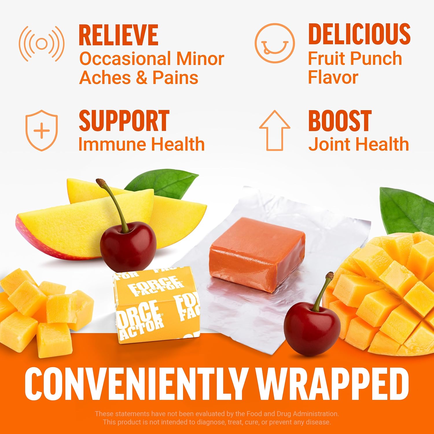 Force Factor Better Turmeric Maximum Joint Support, 1075mg Curcumin with Ginger to Support Mobility, Flexibility Comfort, Chews More Convenient Than Turmeric Gummies, Fruit Punch, 60 Soft Chews
