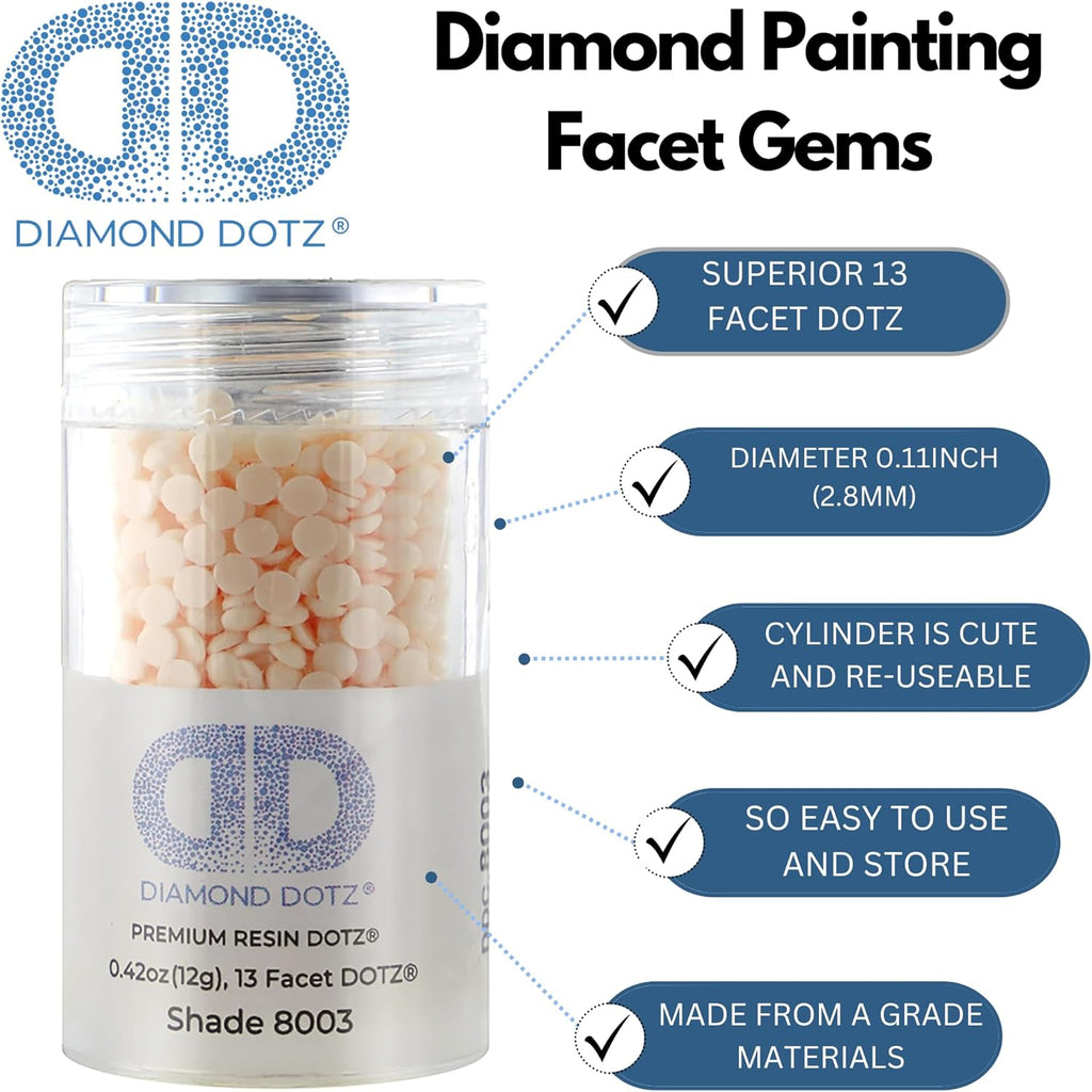Diamon Dot 2.8M 12 Cylinde Ecr Freestyl Diamon Paintin Beads Diamon Ar Beads Replacemen Drills Loos Gem fo DI Craft an Ar Projects