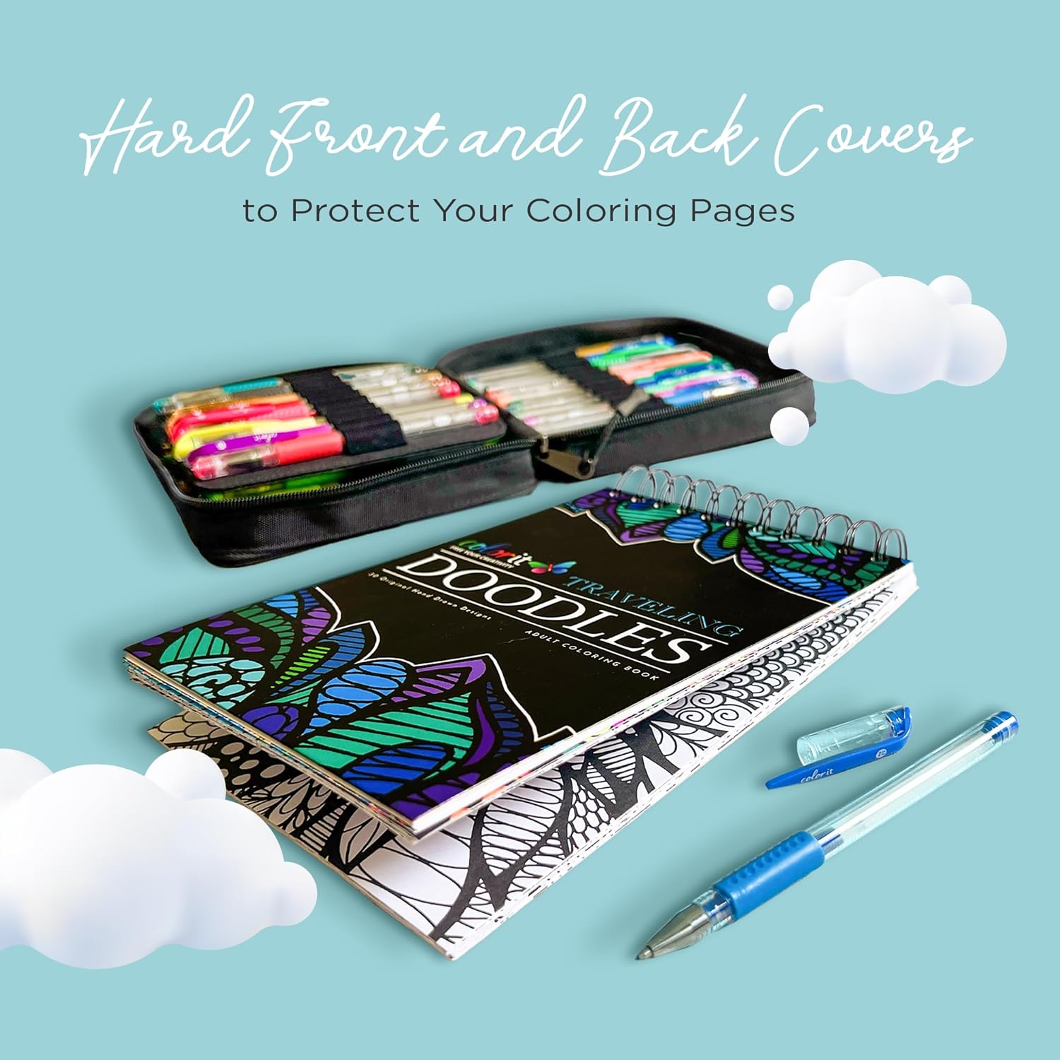 ColorI Travelin Doodle Illustrate B Virgini Falkinburg