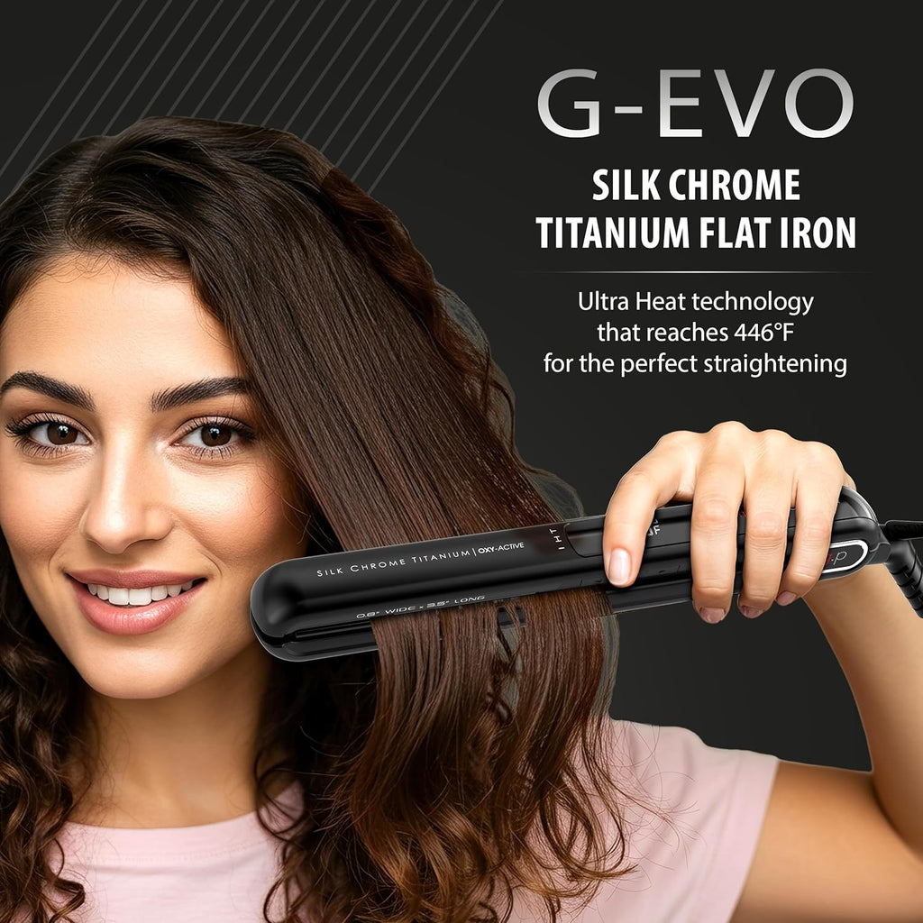 GA.M G-EV Sil Chrom Titaniu 4/ Inc Fla Iro wit Oxy-Activ Silve Technology Digita Display Aut Shut-Off