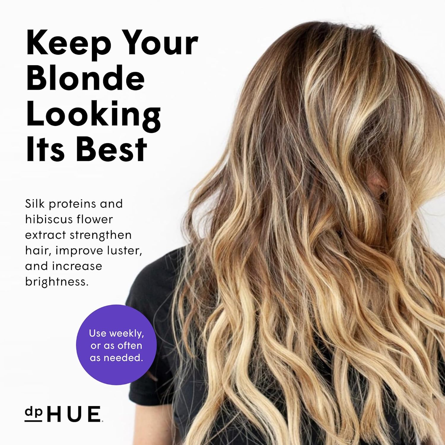dpHU Coo Blond Shampo 8. o Purpl Pigment Neutraliz Unwante Yellow Brass Hai Tone Colo Saf Paraben SL SLE Sulfat Fre Leapin Bunn Certified