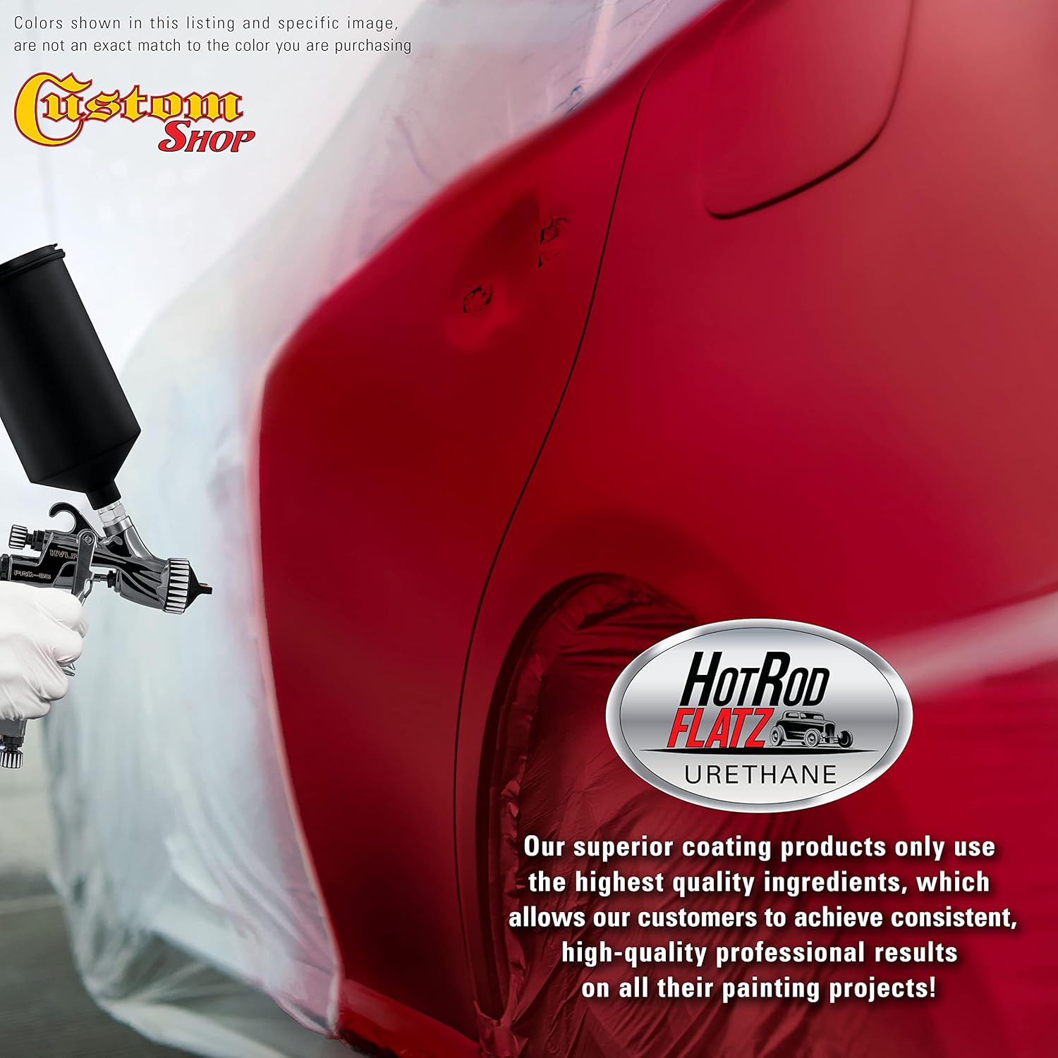 Custo Sho Pr Stree Re Ho Ro Flat Fla Matt Sati Urethan Aut Pain Complet Gallo Pain Ki Professiona Lo Shee Automotive Ca Truc Coating 4: Mi Ratio
