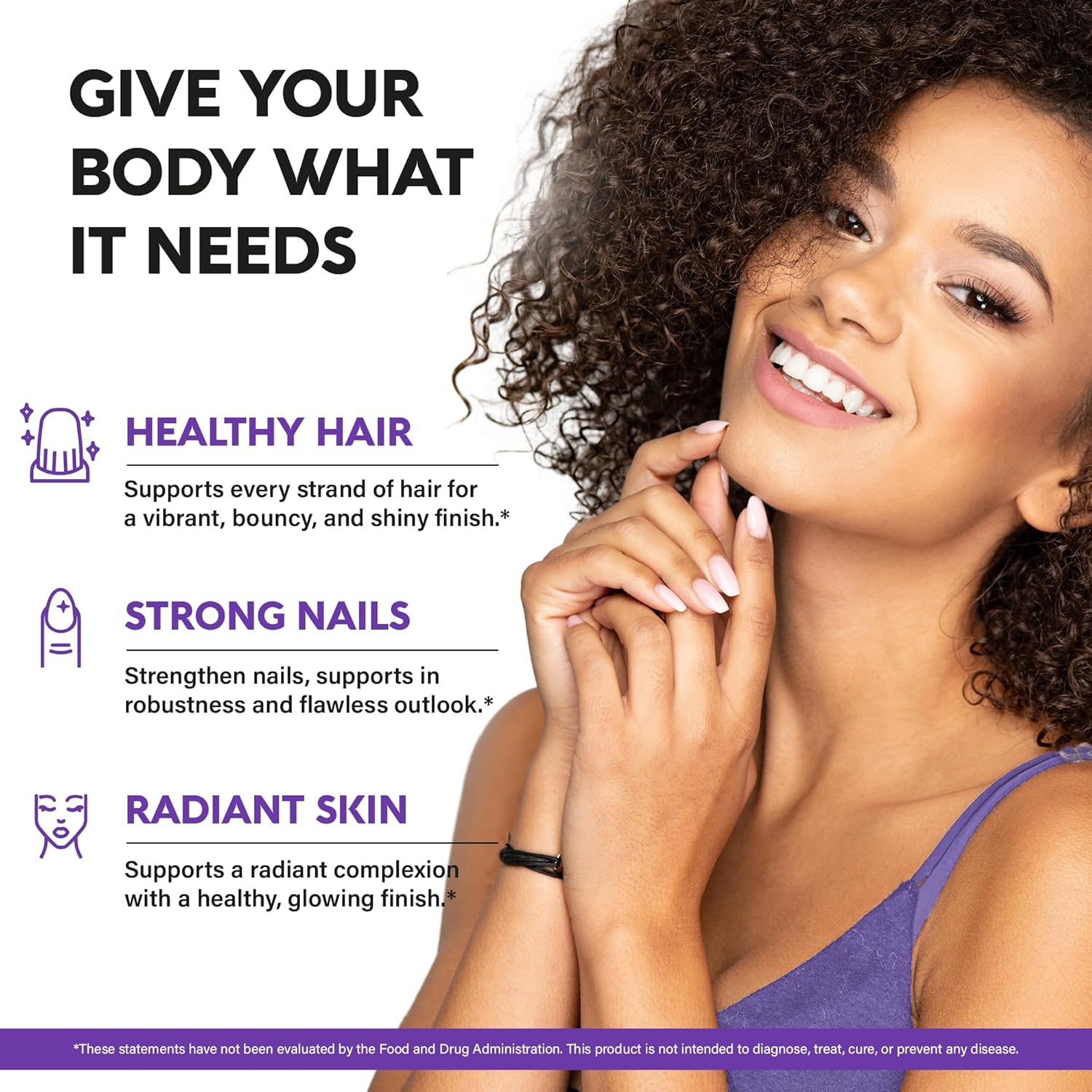 Liquid Biotin Collagen 60,000 mcg - Vitamins for Hair Growth Support - Extra Strength Drops for Women Men - Liquid Collagen Supplement - Strong Nails Healthy Skin - Made in USA - 4 Fl Oz