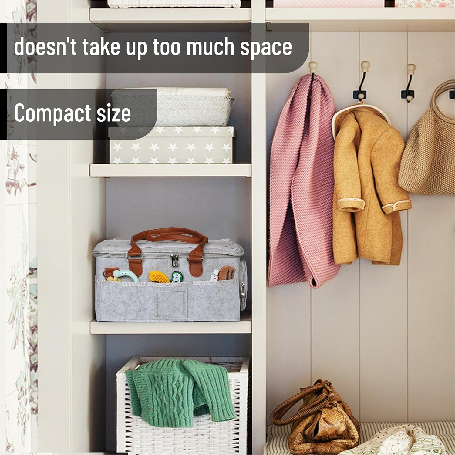 Bab Diape Cadd Organize wit Lid Bab Organizer Diape Cadd wit Lid