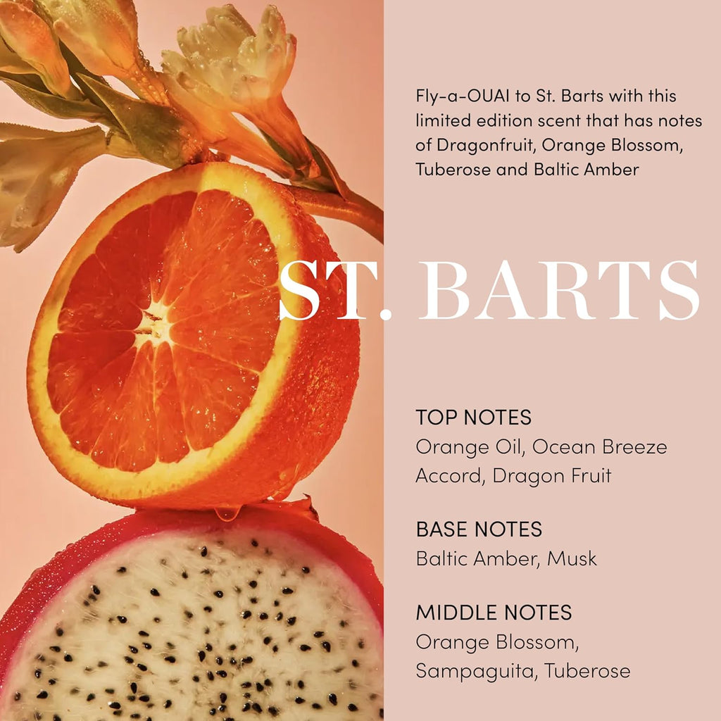 OUA Scal Bod Scrub St Bart Exfoliatin Bod Scru wit Suga Coconu Oi Blen fo Smooth Moisturize Ski Gentl Scal Exfoliato fo Removin Produc Buil U (8. Oz)