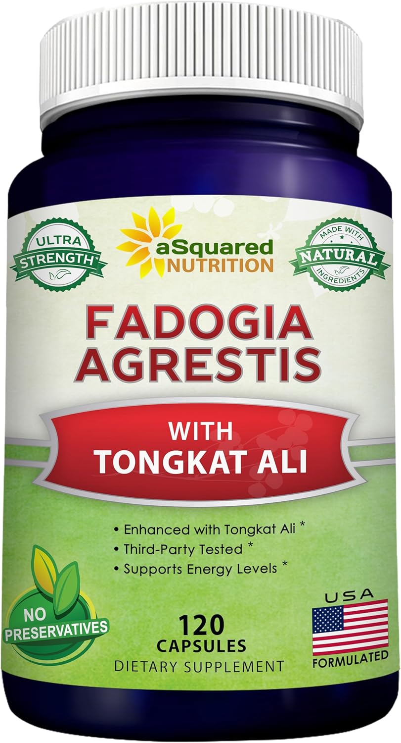 aSquare Nutritio Fadogi Agresti 1000m Tongka Al 400m 12 Capsule Fadogi Agresti Extrac Supplemen an Powde Comple Pills