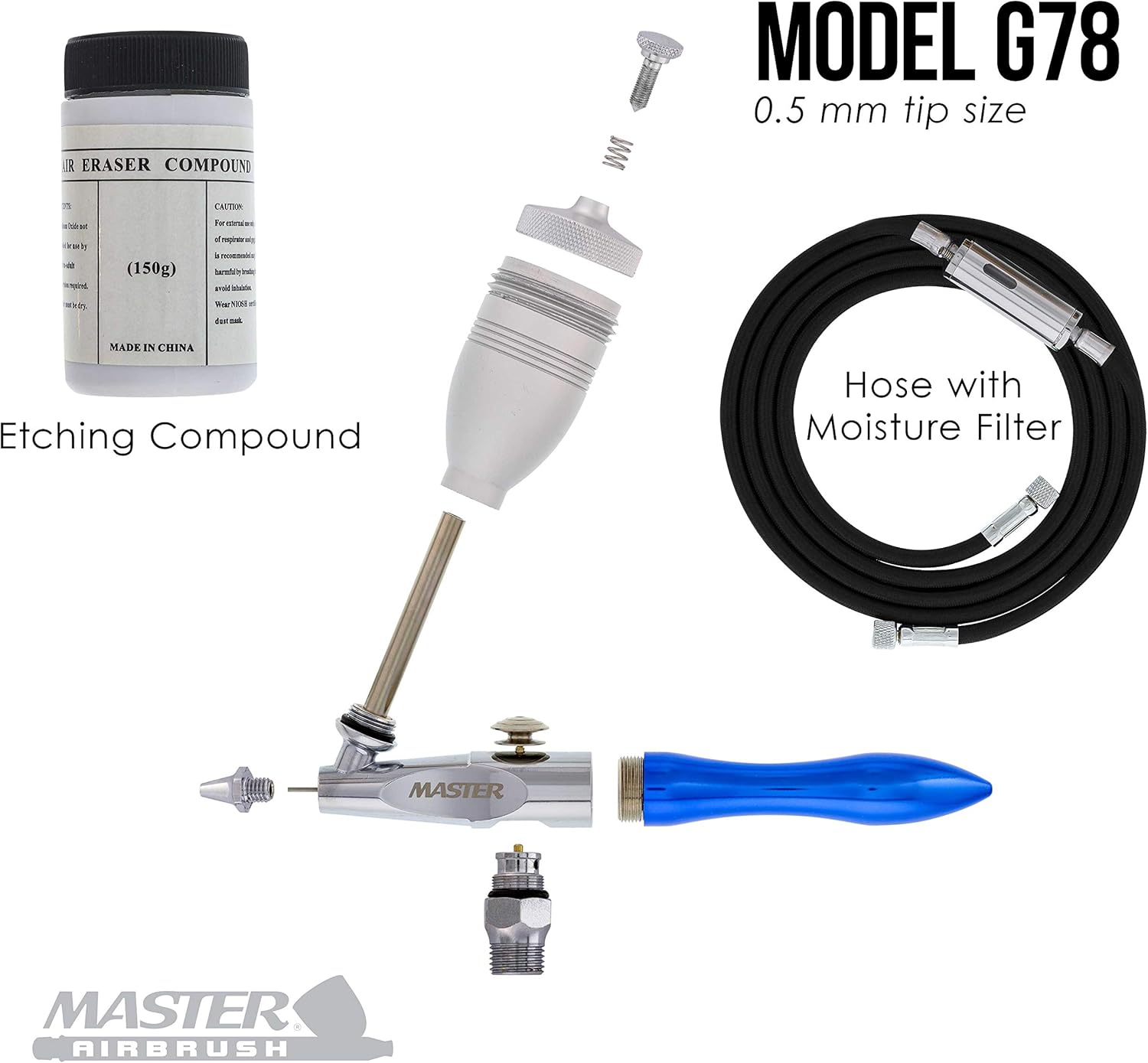 Maste Airbrus Mode G7 Etchin Airbrus Syste wit AirBrush-Depo TC-20 ...