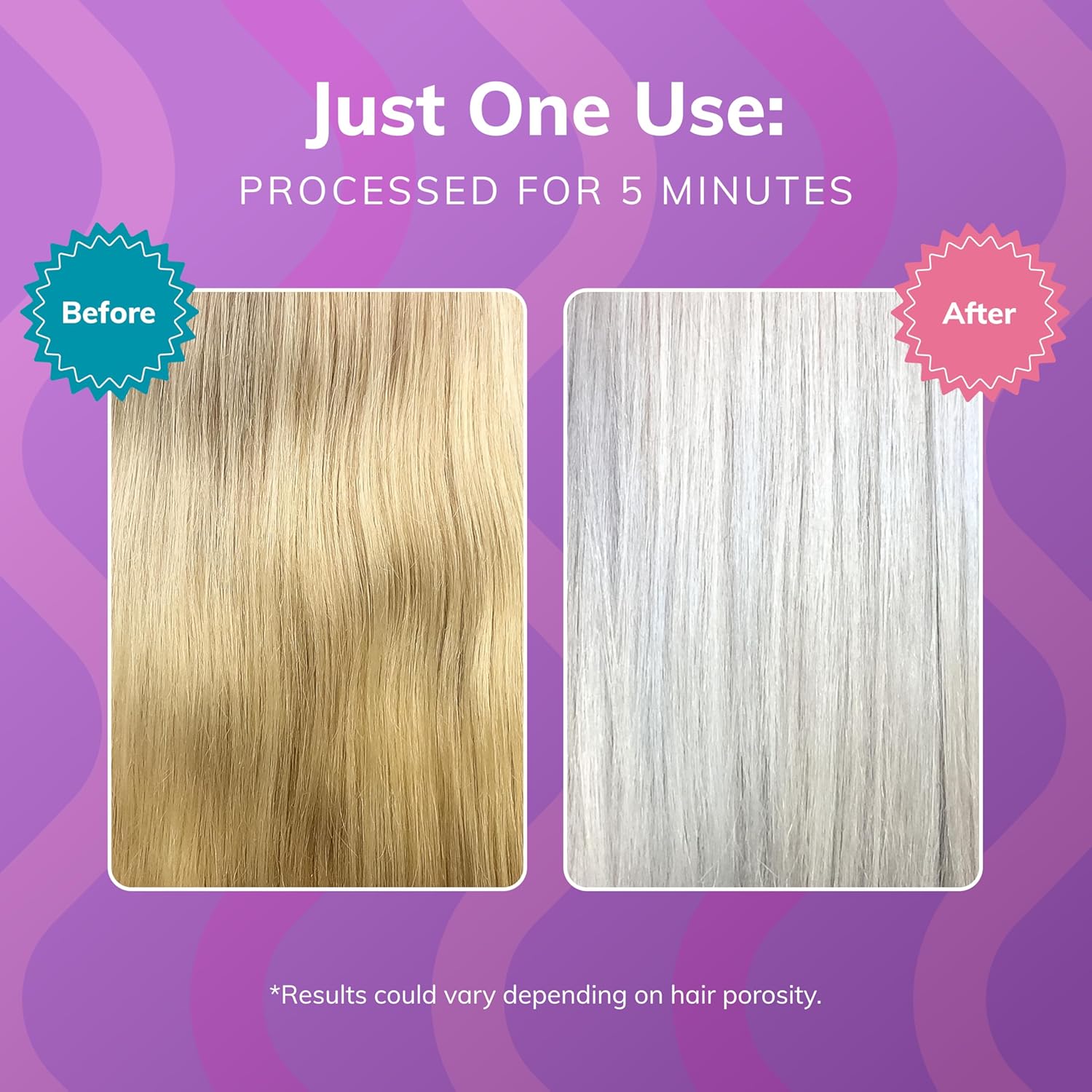 Fanol N Yello Purpl Shampo Purpl Colo Depositin Shampo fo Blondes Bleache Gre Hai Formulate wit Viole Pigmen t Remov Brass Tone fro Hai (11.8 F oz)