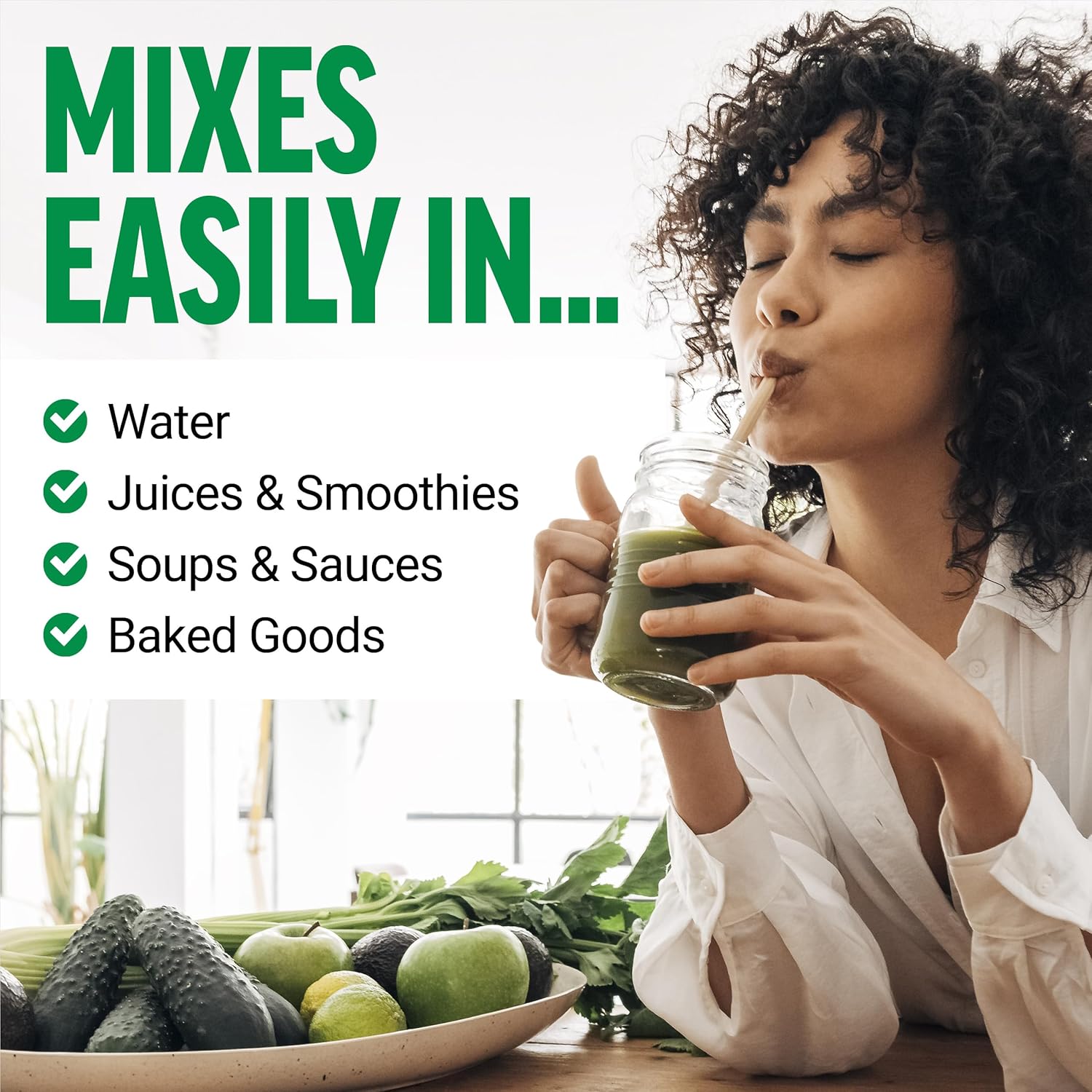 Force Factor Smarter Greens Daily Wellness Powder, Greens Superfood Powder to Support Gut Health, Bloating, & Digestion, with 40+ Superfoods, 125 Million CFUs of Probiotics, Unflavored, 30 Servings