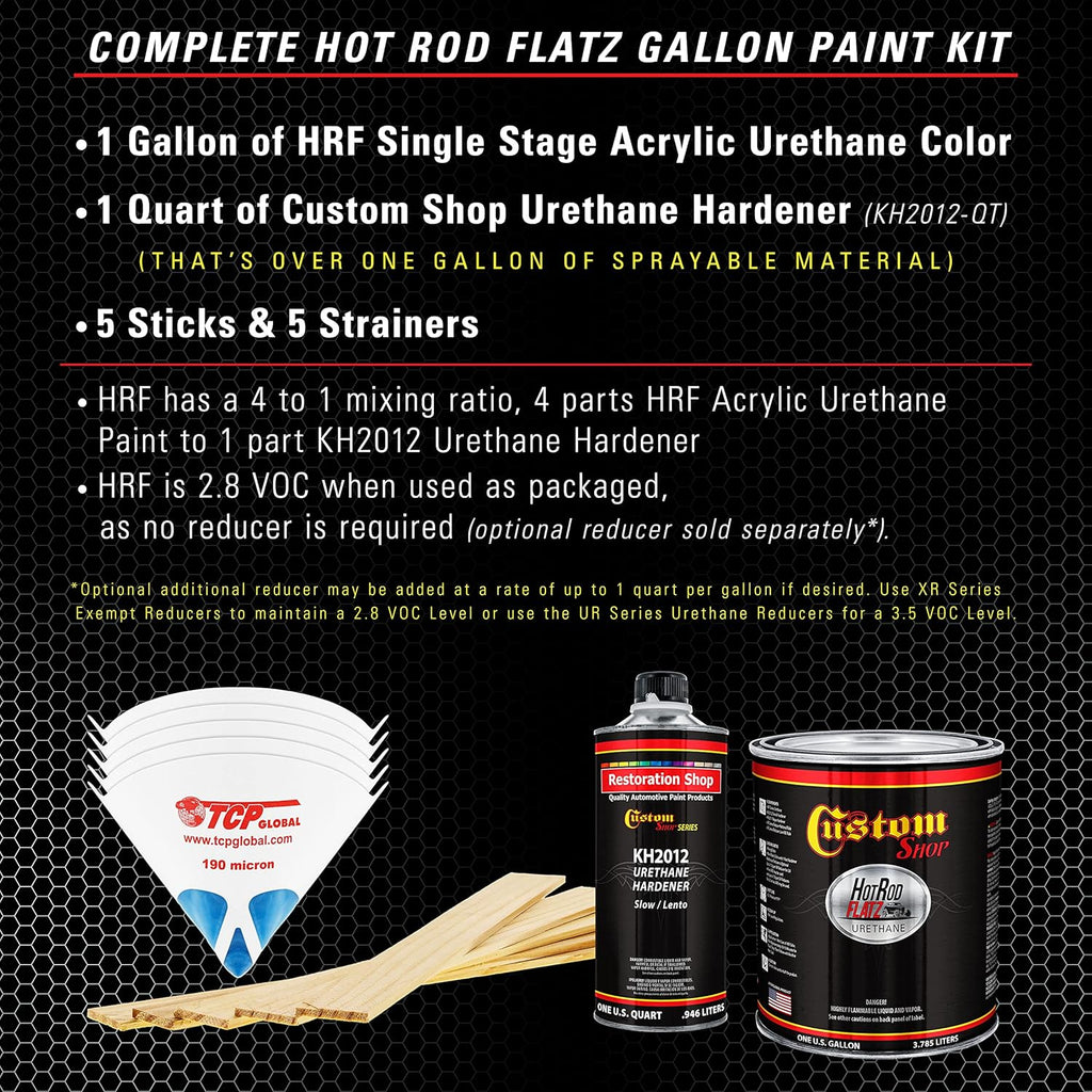 Custo Sho Slat Gree Metalli Ho Ro Flat Fla Matt Sati Urethan Aut Pain Complet Gallo Pain Ki Professiona Lo Shee Automotive Ca Truc Coating 4: Mi Ratio