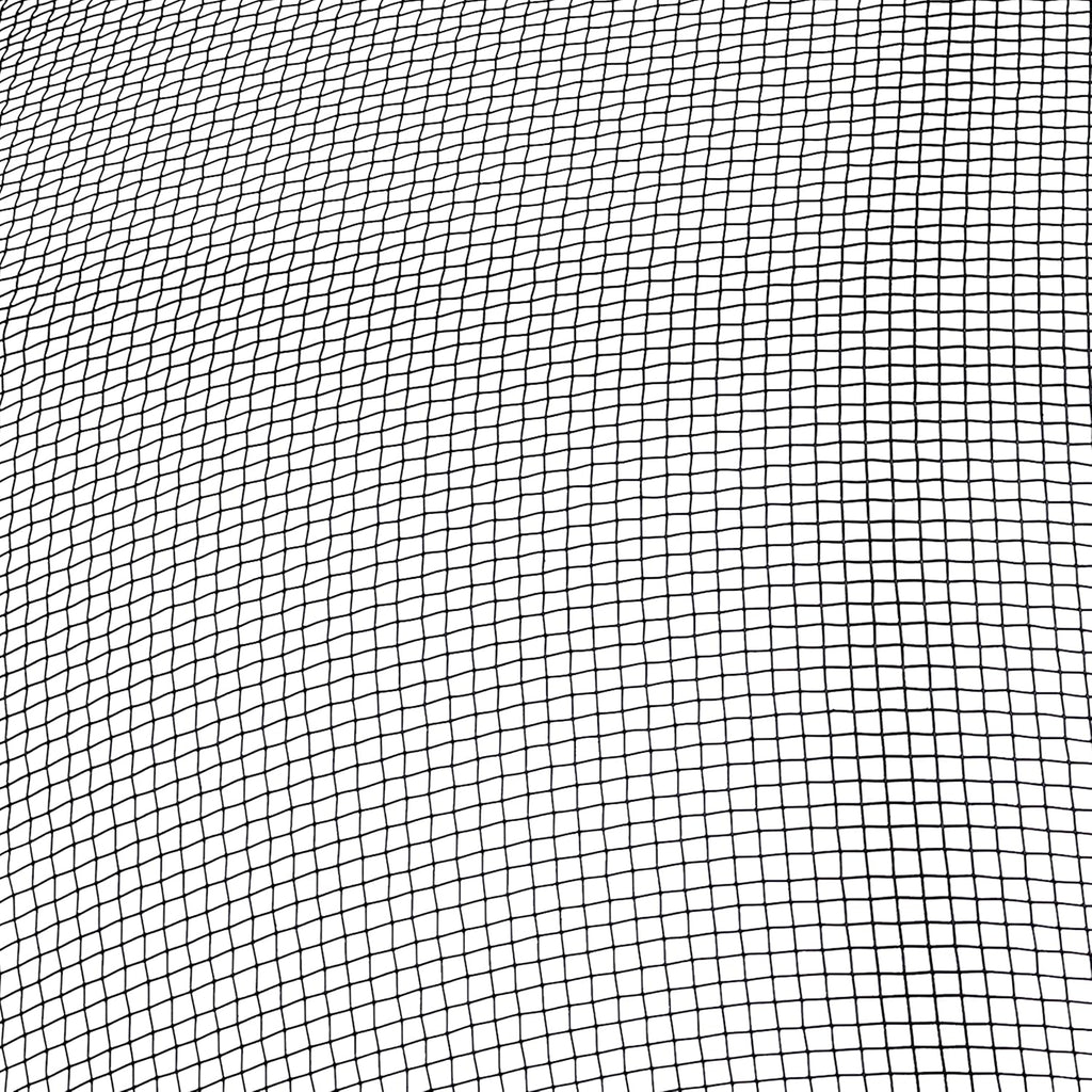 Sunnydaze Black Reinforced Steel Mesh Fire Pit Spark Screen with Ring Handle - 24-Inch Diameter