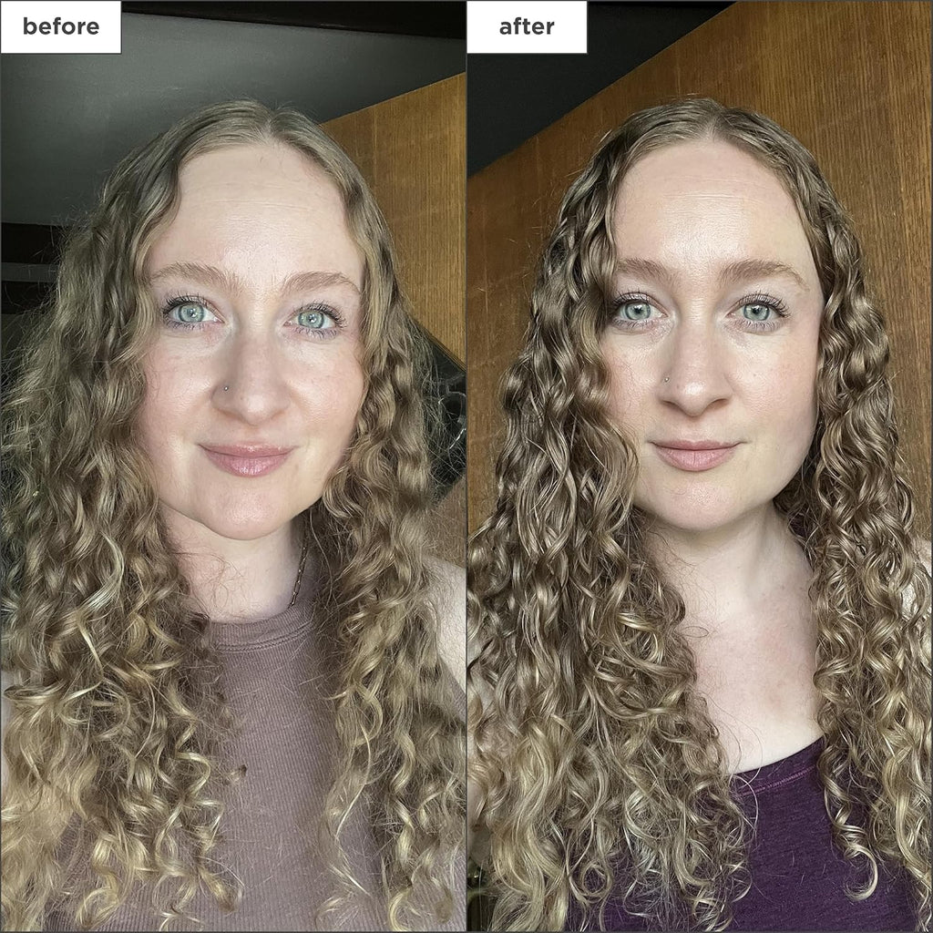 Briogeo Farewell Frizz Rosarco Milk Leave-In Conditioning Spray, Anti Frizz Leave In Conditioner for Curly Hair, Hair Detangler Spray Hair Moisturizer with Argan Oil, Vegan, Cruelty-Free